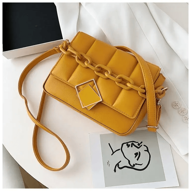 Fashionable Women’s Bag Autumn Winter Female Literary Single - Shoulder Bag Chain Design Cross - Body Bag Trendy