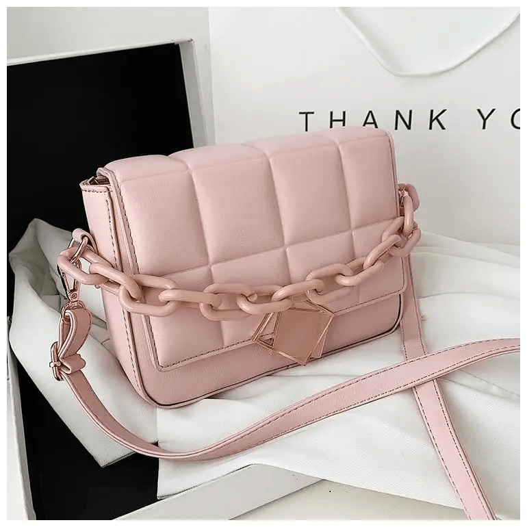 Fashionable Women’s Bag Autumn Winter Female Literary Single - Shoulder Bag Chain Design Cross - Body Bag Trendy