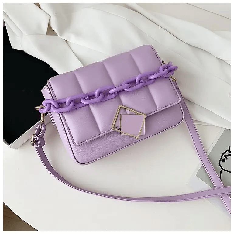 Fashionable Women’s Bag Autumn Winter Female Literary Single - Shoulder Bag Chain Design Cross - Body Bag Trendy