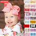 Brand Toddler Baby Girl Baby Big Bow Hairband Headband Stretch Turban Head Wrap Baby Girls