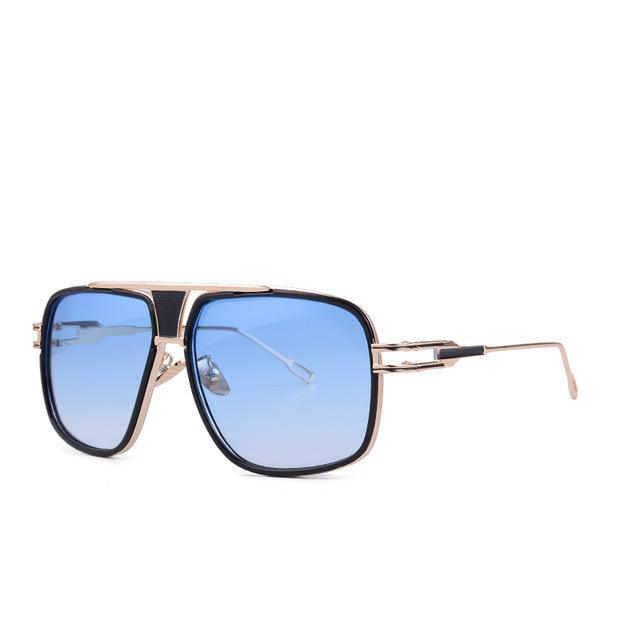 NEW Elegant Luxury Trend Driving Sunglasses  Gold Big Frame  Oversized Square For Man and  Women Sunglasses