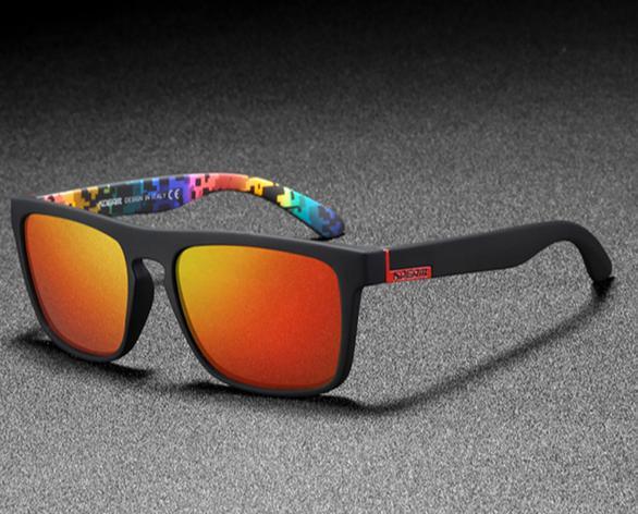 New Popular Mirror Polarized Sunglasses In Trend For Men An Woman With  Ultralight Glasses Frame Square Sport Sunglasses With  UV400 Protection