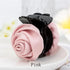 Flower Elegant Design Fashion Hair Clips For Women Colorful Hair Claw Cute Rose Hair Barrettes - STEVVEX Fashion - 701, classic hair clip, elegant hair clip, fashion hair clip, flower hair clip, hair accessories, hair accessories for women, hair barrettes, hair clip, hair clips, hair Gripper, hairclips for women, luxury hair clip, metal hair clip, new design hair clip, Pearl Hair Clips, stylish hair clip, trendy hair clip, unique hair clip, vintage hair clip, women hair clip - Stevvex.com