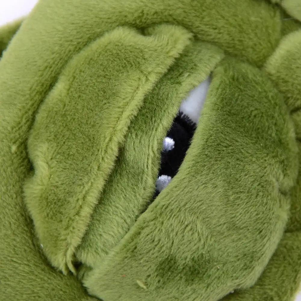 Funny Cartoon Frog Eye 3D Sleeping Eye Mask Comfortable Green Eye Cover Travel Office Soft Eye Mask - STIL7877HFDYY