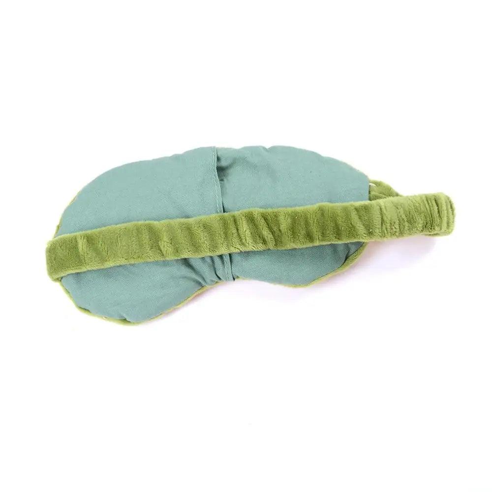 Funny Cartoon Frog Eye 3D Sleeping Eye Mask Comfortable Green Eye Cover Travel Office Soft Eye Mask - STIL7877HFDYY