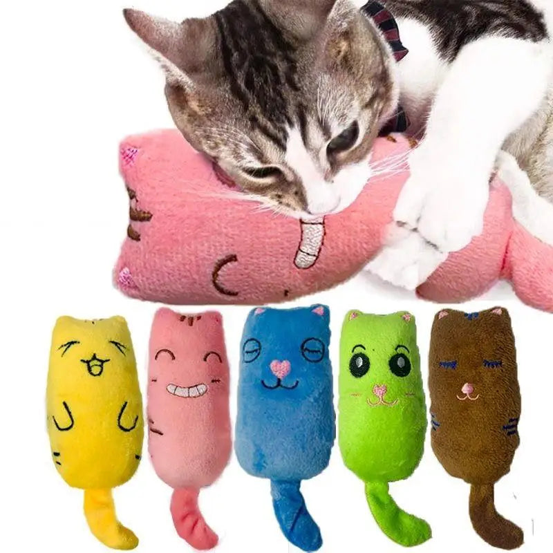 Funny Colorful Teeth Grinding Catnip Toys Cute Kitten Chewing Toy Stuffed Toys For Pets Soft Cat Toys - STEVVEX Pet - 727, cat toys, Catnip Toys, colorful cat toys, cute pet accessories, funny kitten toys, funny pet toys, funny toys for cats, fur cat toys, Kitten Chewing Toy, kitten toys, pet accessories, pet toys, stuffed toys for cats, stuffed toys for pets, teeth grinding cat toys, thumb bite cat toys, thumb bite pet toys, toys for cat, toys for pet - Stevvex.com