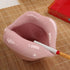 Funny Creative Ceramic Cartoon Lips Ashtray Gift for Home - Trendy Mouth Mini Ashtray for Boyfriend - ALU130GUREEC