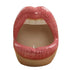 Funny Creative Ceramic Cartoon Lips Ashtray Gift for Home - Trendy Mouth Mini Ashtray for Boyfriend - Stand Pink