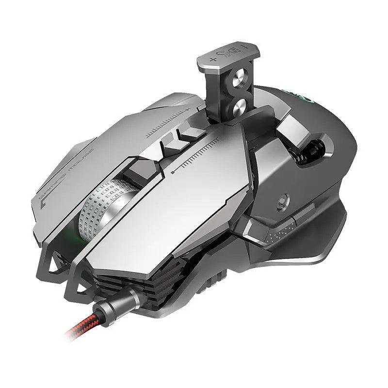 Gaming Ergonomic Wired Mouse 6400DPI Comfortable Game Mouse Optical PC USB Mice - STIL8677EUTNH