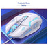 Gaming LED Wired Mechanical Mouse 6 Button With Backlight Ergonomic Cool Mouse Design For Laptop And Computer