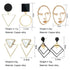 Glamorous Acrylic Round Heart Gold Earrings For Women And Girls - Trendy Women’s Jewelry For Party And Wedding