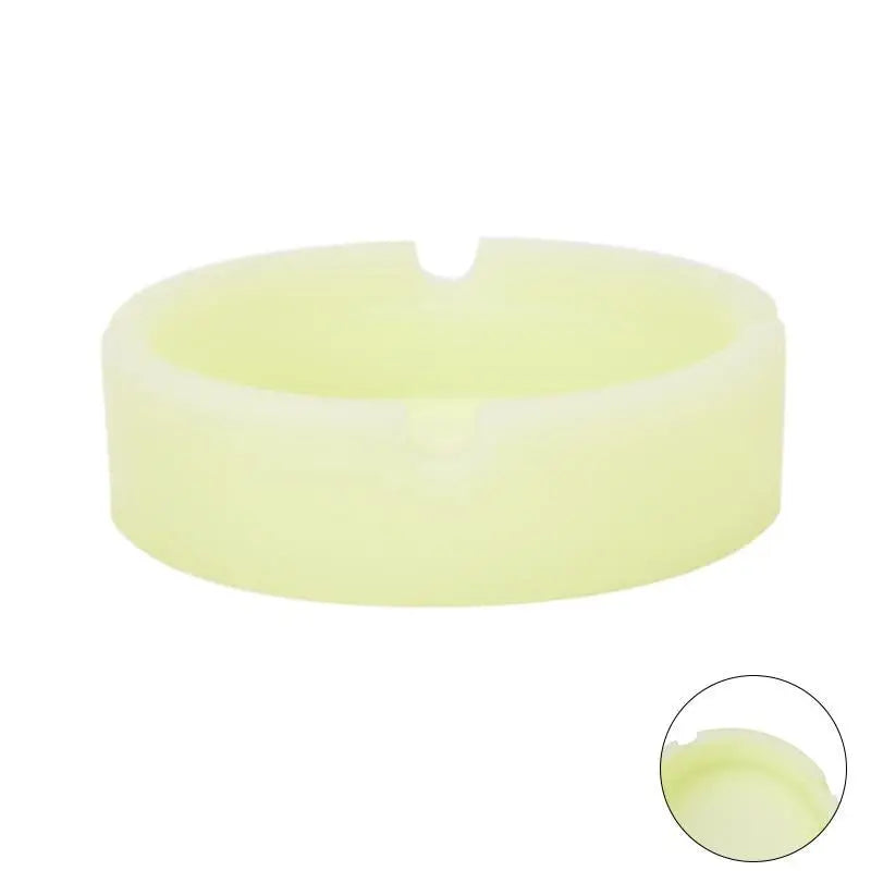 Glow In The Dark Ashtray For Smoking Cigarette Silicone Luminous Unique Design Rubber Soft Fluorescent Ashtrays - STEVVEX Gadgets - 738, ashtray, ashtray for men, cigarette ashtray, glow in dark ashtray, glowing ashtray, luminous ashtray, modern ashtray, rubber ashtray, silicone ashtray, soft ashtray, stylish ashtray - Stevvex.com