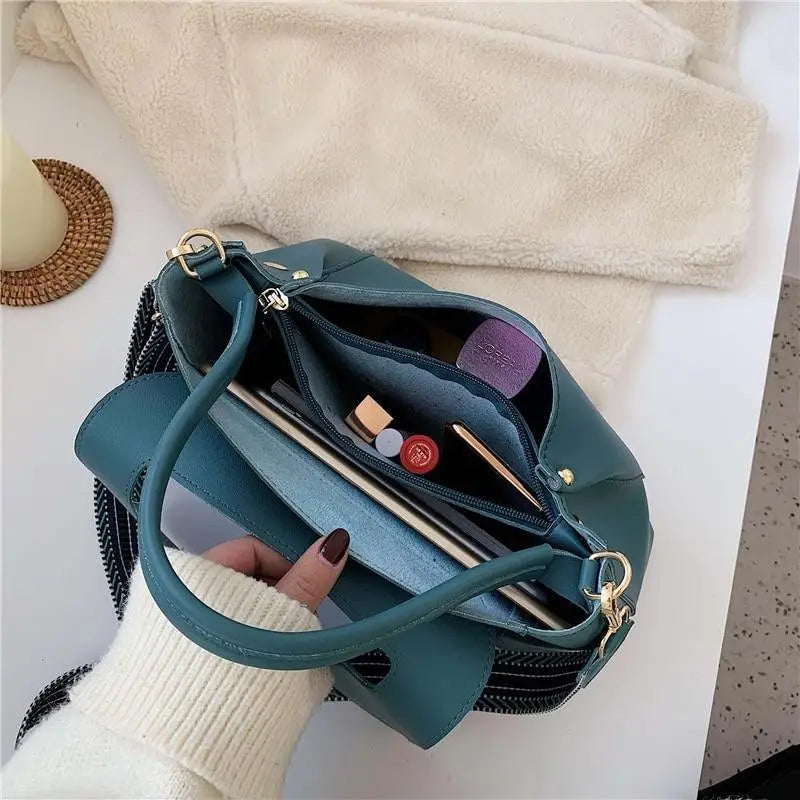 Gorgeous Bags Large Capacity Handbags For Women PU Shoulder Messenger Elegant Handbags For Female - ALU93135WXY