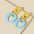 Graceful Yellow Earrings For Women And Girls Trendy Style Statement Dangle Drop Earings - Female Jewelry Accessories