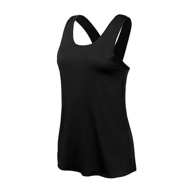 Gym Yoga Shirt Women Shirt Quick Dry Sports Comfortable Shirts Cross Back Gym Top Women's Lightweight Fitness Shirt Sleeveless Sports Top Yoga Vest - STEVVEX Sport - 760, clothes, clothes for women, cross back shirt, fitness shirt, gym, gym clothes, gym shirt, shirt, sleeveless sport shirt, sport shirt, women clothes, women gym shirt, women shirt, women workout shirt, workout shirt, yoga shirt - Stevvex.com