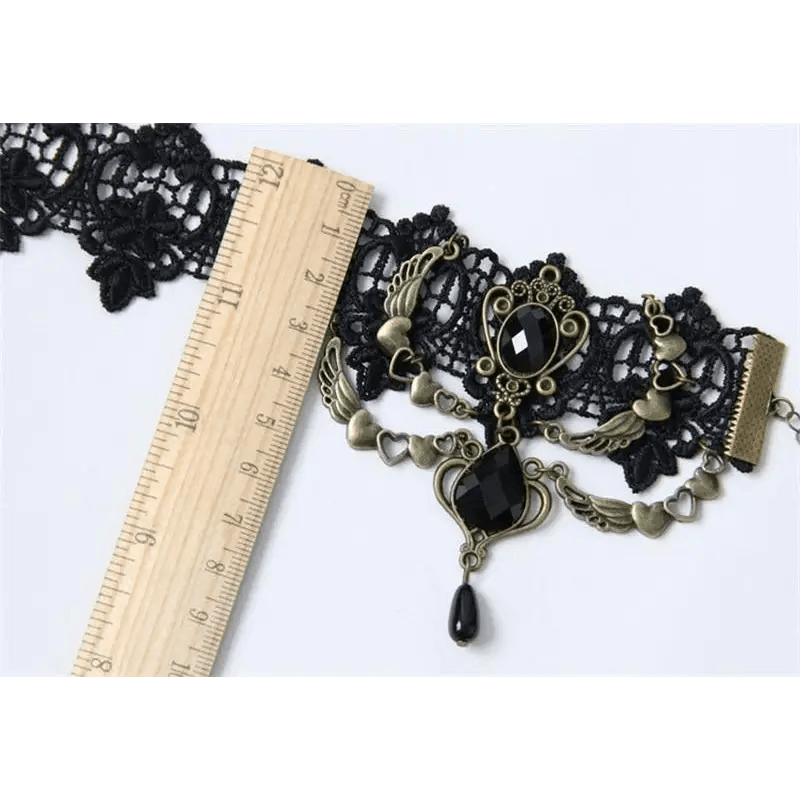 Handmade Black Vintage Women Anklets Leg Accessories Luxury Lady Jewelry Party Foot Accessory - STEVVEX Jewelry - 736, anklets, black anklets, Foot Accessory, handmade jewelry, Jewelry, Lady Jewelry, Leg Accessories, luxury anklets, luxury women anklets, party jewelry, vintage jewelry, women jewelry - Stevvex.com