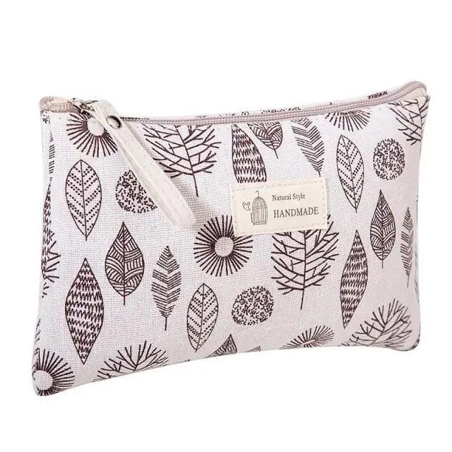 Handmade Retro Pencil Case Large Capacity Stationary Case Cool Stylish Printed Pouch For Office - 7 - STIL4850GDNBJ