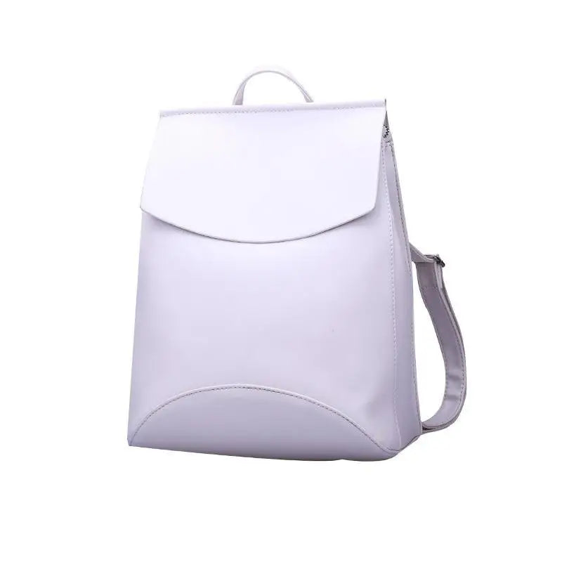 High Quality Leather Backpacks For Fashionable Women And Teenage Girls Large Capacity Shoulder Bagpack - ALU77184HCR