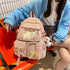 High Quality Nylon Large Capacity Waterproof Backpack For Female And Girls - Trendy College/Schoolbag - ALU92983ZYX