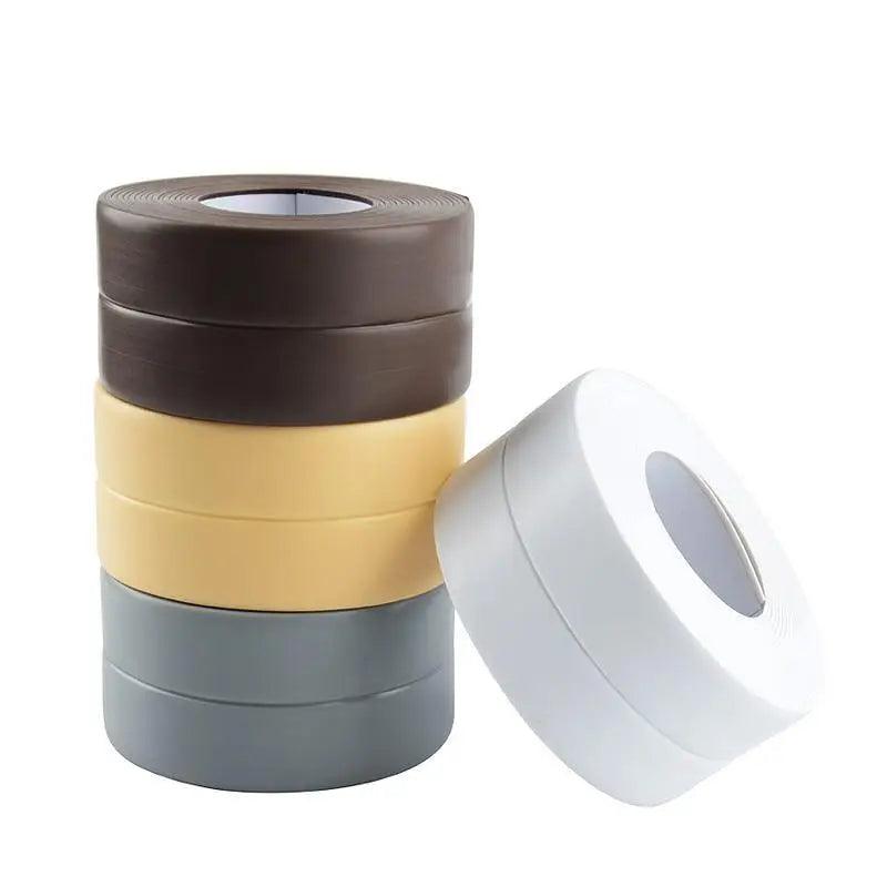 High Quality PVC Waterproof Wall Sticker Self Adhesive Sink Stove Crack Strip Kitchen Bathroom Bathtub Corner Sealant Tape Waterproof - ALLURELATION - 501, 582, Adhesive Sink Stove Crack strip, Bathtub Corner Sealant Tape, Best for saving things, Best Selling tape, convenient sticky tape, Crack Strip for kitchen, High Quality PVC wall stickers, Hot sale adhesive strips, non-toxic pvc, PVC Waterproof Wall Stickers, stronger stickiness, waterproof PE material, Waterproof tape - Stevvex.com