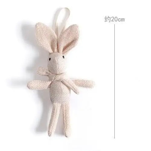 High Quality Soft 18 - 20CM Teddy Bear Stuffed Plush Toys Cute Dress Rabbit Pendant Dolls Gifts Birthday Wedding Party