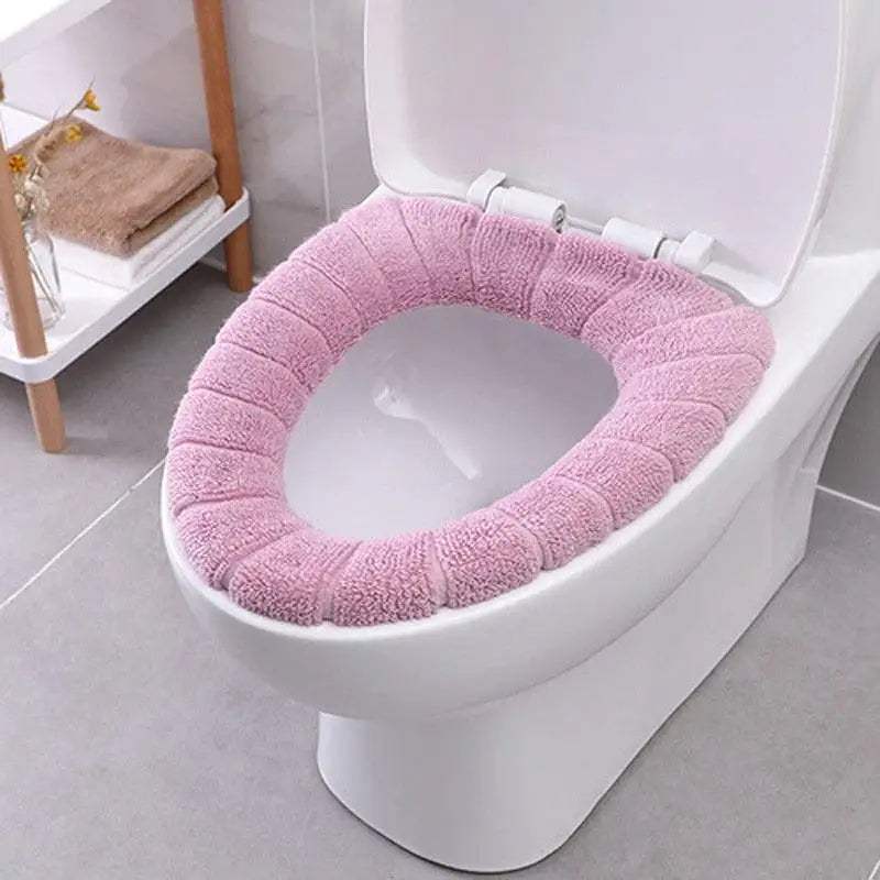 Universal O Toilet Seat Covers Domestic Washable Thickened Nordic00013