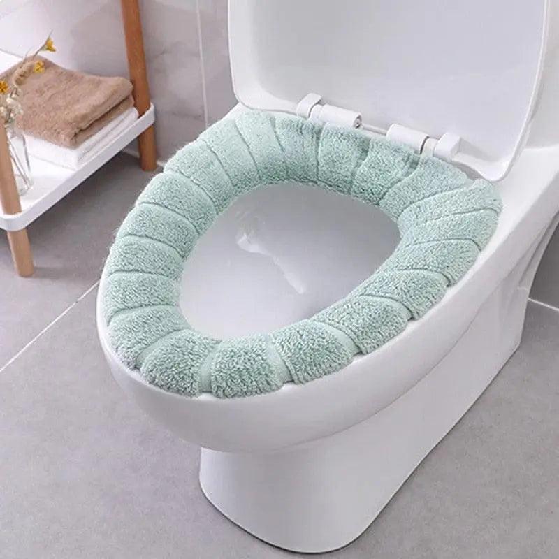 High Quality Universal Toilet Seat Cover Washable Unique Design Warm Flexible Covers Bright Colors 