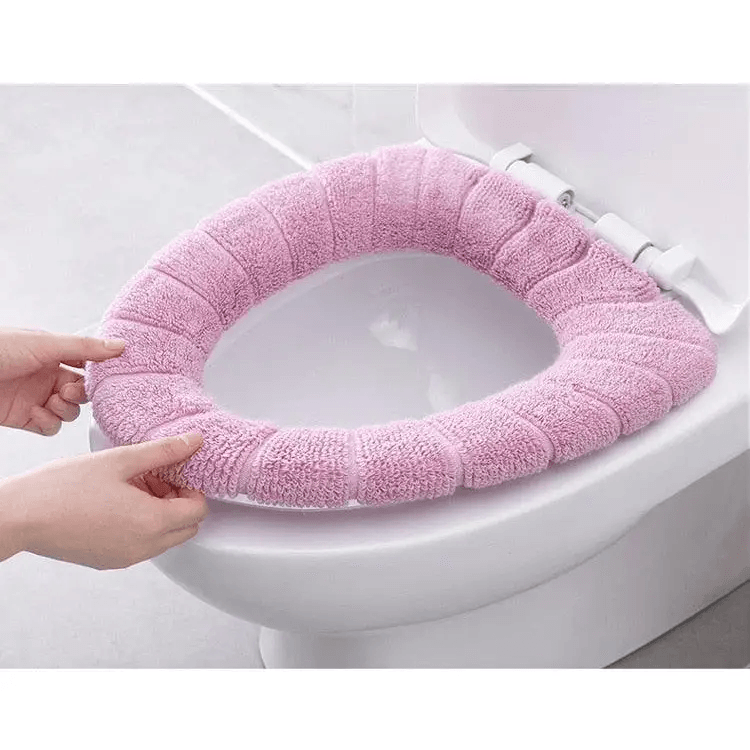 Universal O Toilet Seat Covers Domestic Washable Thickened Nordic00013