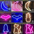 High Quality Wholesale LED Neon Night Light Sign Wall Art Sign Night Lamp Xmas Birthday Gift Wedding Party Wall Hanging