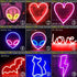 High Quality Wholesale LED Neon Night Light Sign Wall Art Sign Night Lamp Xmas Birthday Gift Wedding Party Wall Hanging