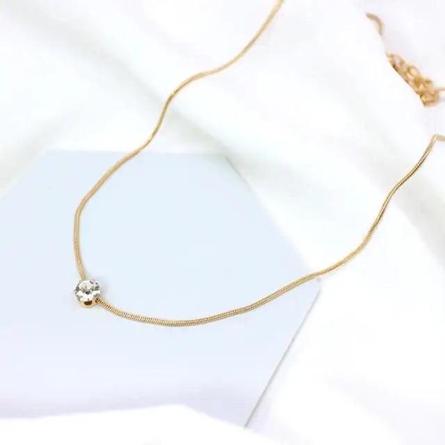 Hip Hop Neck Thin Chain Gold Color Choker Necklaces For Women And Girls Chocker Collar Jewelry For Girl - ALLURELATION - 572, 573, Antique Jewelry, Chocker Collar Jewelry, fashionable jewelry, fashionable necklace, Gift Nacklace, Gold Color Choker Necklaces, Hip Hop Neck Thin Chain, Jewelry, Matching necklace, Modern necklace, necklace, Necklace for girls, necklace for ladies, party jewelry, party Nacklace, simple and stylish necklace, trendy earrings, vintage jewelry, vintage style pendant - Stevvex.com