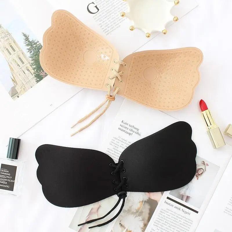 Incredible Strapless Invisible Bra Seamless Push Up Silicone Bras For Women Skin Black Lingerie Drawstring Bralette - ALLURELATION - 570, A B Cup Underwear Sexy Bra, attractive Bra, Backless Bra, Backless Breast Enhancer, Best Fit Bra, Best Sale Bra, Best Selling Bra, Best Selling ladies Undergarments, Bra, Bra for Girls, Bra For Ladies, Bra for Women, Brassiere, Female Underwear, Gift Bras, Luxury Bra, Modern Body Fit Bra, strapless bra, Vintage Style Bra, Wedding Bras, Wedding Gift - Stevvex.com