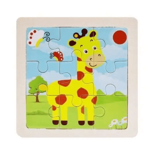 Intelligence Kids Toy Wooden 3D Puzzle Tangram for Children Baby Cartoon Animal , Traffic Puzzles Educational Learning Toys - STEVVEX Baby - baby, Birthday Gift, Christmas Gift, Educational Toy, Educational Toy for kids, kids, learning toys, New Year Gift - Stevvex.com