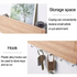 Key Organizer Wall-hung Wooden Decorative Wall Shelf Storage Box Hanger Wood Wall Shelf Unique Design - STEVVEX Decor - 742, Key Storage Box, Key Organizer, Key Organizer Storage Box, Key Organizer Wall Shelf Storage Box, Key Organizer Wall-hung Wooden Box, Key Organizer Wooden Box, Key Organizer Wooden Wall Shelf, Key Storage, Storage Box, Storage Box Hanger, Storage Box Hanger Wood Wall Shelf, Storage Wall Shelf, Storage Wood Box Wall Shelf, Wall Shelf Storage Box - Stevvex.com