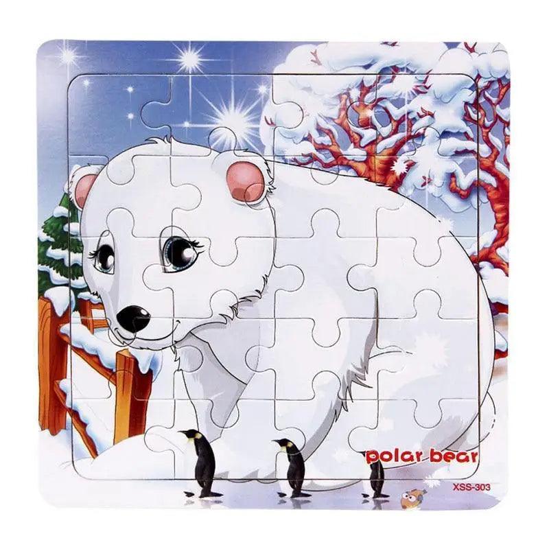 Kids Puzzle Toy Animals and Vehicle Wooden Puzzles Jigsaw Baby Educational Learning Toys for Children Gift - STEVVEX Baby - baby, birthday gifts, brain teasers, christmas gifts, Educational Learning Toy, educational toys, educational toys for kids, learning toys, learning toys for kids, puzzle, toys - Stevvex.com