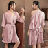 Ladies Fashion Red Soft Short Sleepwear For Women Trendy Women's Comfortable V Neck Bathrobe Bridesmaid Bride Party Robes - STEVVEX Fashion - 709, bathrobe, bathrobes, black bathrobe, blue bathrobe, classic bathrobe, comfortable bathrobe, cute bathrobe, elegant bathrobe, elegant bathrobes, fashion bathrobe, luxury bathrobe, red bathrobe, short bathrobe, Short Bathrobes, soft bathrobe, stylish bathrobe, Stylish Bathrobes, vintage bathrobe, women bathrobe - Stevvex.com