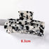 Ladies Luxury Leopard Hair Claw Clips Non - Slip Hair Jaw Clips Strong Hair Clamps Hair Styling Accessories For Women