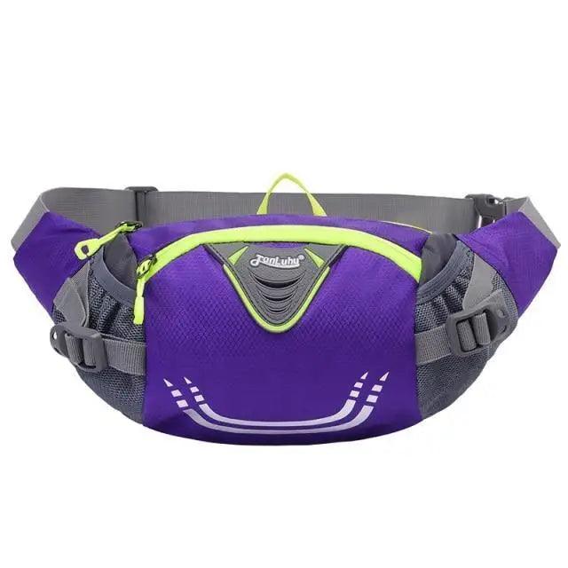 Large Crossbody Adjustable Fanny Pack Colorful Unisex Running Waist Bag Fashion Simple Design Outdoor Sport Workout