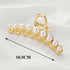 Large Luxury Ladies Metal Hair Claw Clips Women Hair Catch Barrette Jaw Clamp Beautiful Metal Half Hairpins Thick Hair