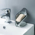 Leaf Shape Soap Box Creative Drain Soap Holder Bathroom Soap Holder Free Perforated Soap Dish For Bathroom Suction Cup