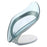 Leaf Shape Soap Box Creative Drain Soap Holder Bathroom Soap Holder Free Perforated Soap Dish For Bathroom Suction Cup