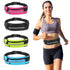 Lightweight Sports Running Waist Bag Unisex Belt Bag Waterproof Fanny Pack Bright Colors Fitness Workout Waist Bag