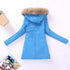 Luxurious Autumn Winter Women Cotton Jacket Padded Casual Slim Coat Emboridery Hooded Size 3XL Wadded Overcoat