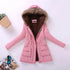 Luxurious Autumn Winter Women Cotton Jacket Padded Casual Slim Coat Emboridery Hooded Size 3XL Wadded Overcoat