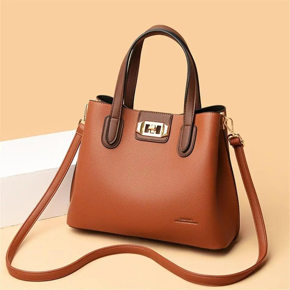 Luxurious Leather Bags Purses and Handbags For Ladies and Girls Charming Designer Shoulder Crossbody Bags for Women