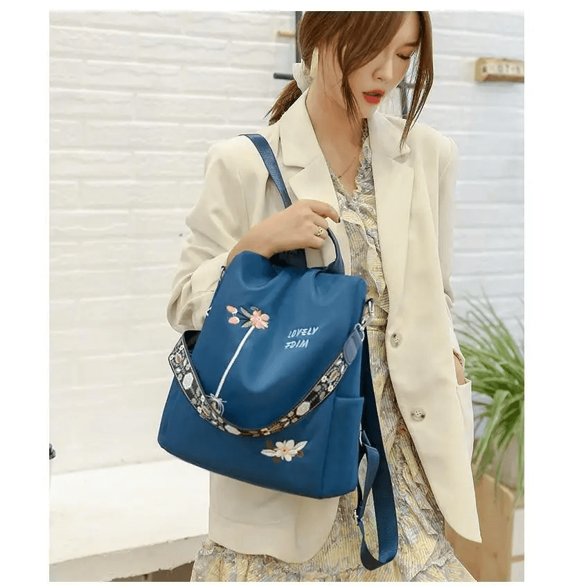 Luxurious Waterproof Women’s Backpack Fashionable Anti - theft Women Backpacks Nice Print School Bag High Quality