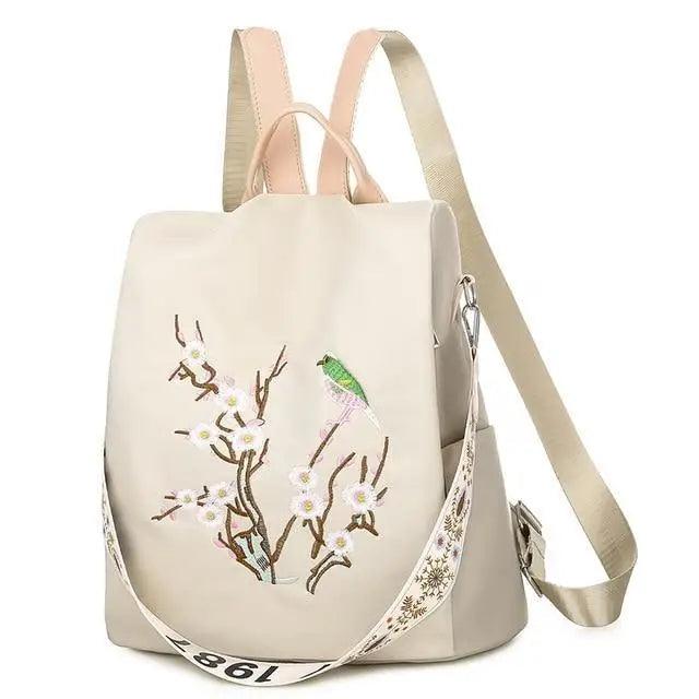 Luxurious Waterproof Women’s Backpack Fashionable Anti - theft Women Backpacks Nice Print School Bag High Quality