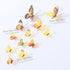 Luxury 3D Wall Stunning 12Pcs 4D Hollow Butterfly Wall Sticker Home Decoration Wall Stickers wedding Party Wedding