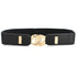 Luxury Black Elastic Women Belt Unique Belt Stretch Waistband Stylish Women Vintage Waist Belts - STEVVEX Fashion - 702, belt, belt for women, belts, black belt, black elastic belt, casual belt, classic belt, elastic belt, elegant belt, elegant black belt, fashion belt, party belt, retro belt, stretchy belt, stylish belt, trendy belt, vintage belt, waistband, waistband for women, women belts - Stevvex.com