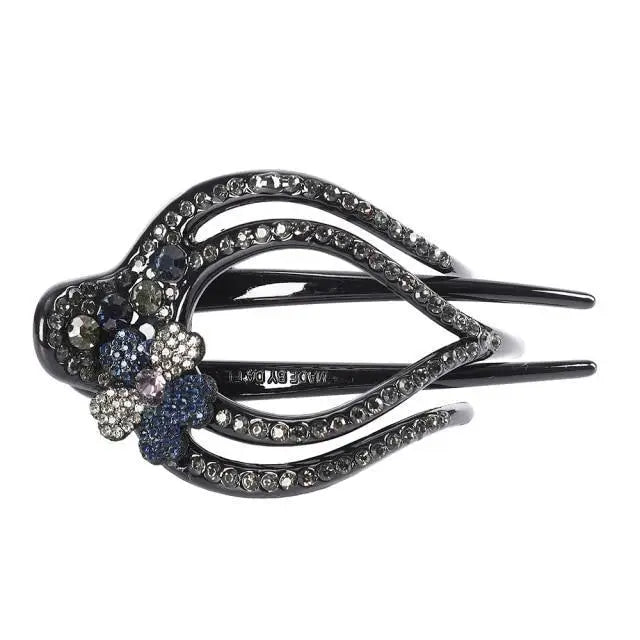 Luxury Charming Flower Heart Hair Clip Barrette For Women Fashion Pearls Design Beautiful Hair Clips For Women - 9